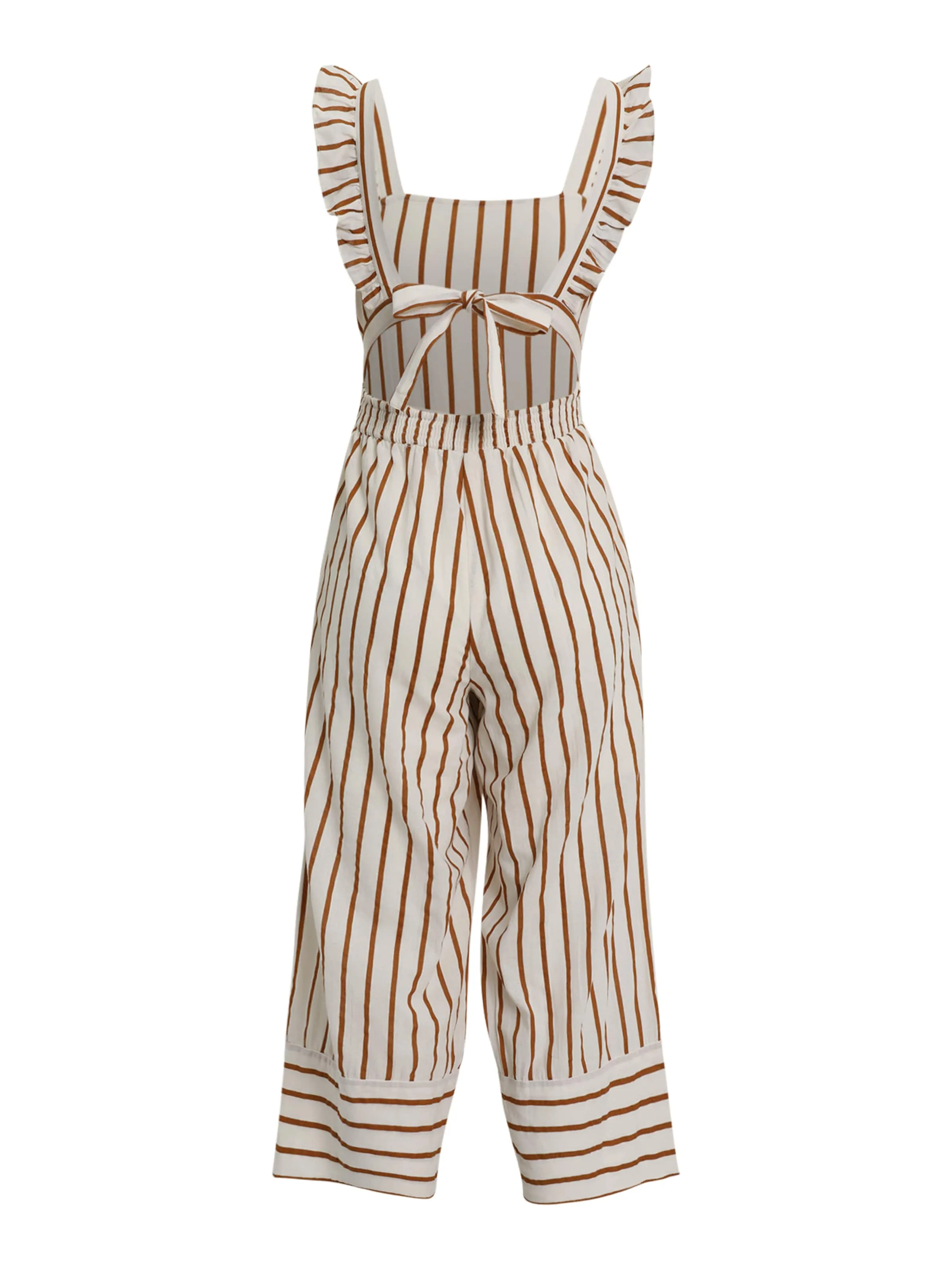 Vila Petite Jumpsuit 'VIBRINJA' in Crème